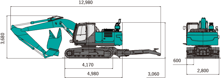 SK210D-10 電動規(guī)格機