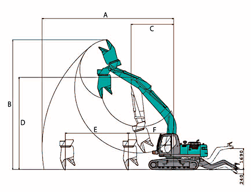 SK130-8 金屬解體機(jī)